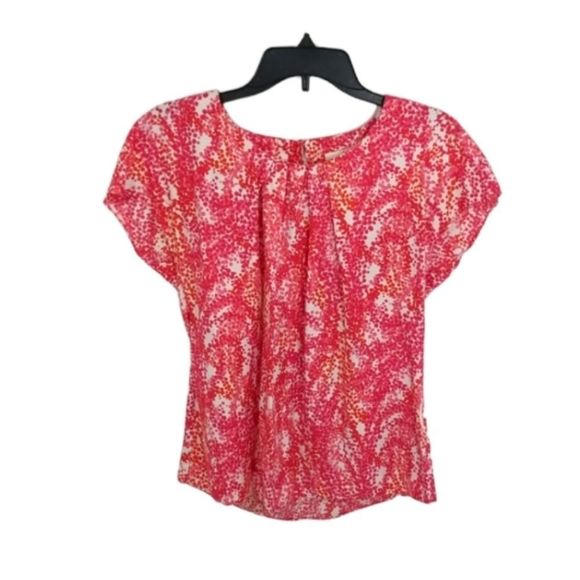 Boden Tops - {Boden} Abstract Print Viscose Silk Mix Blouse US Size 6